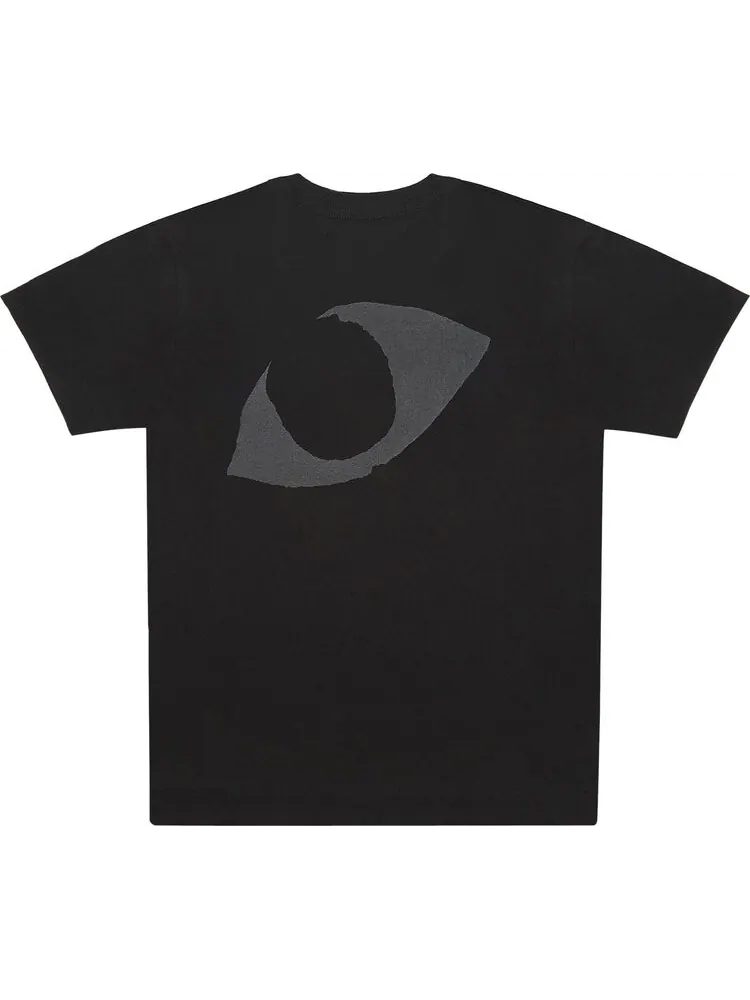 Футболка Comme des Garçons PLAY T-Shirt 'Black' — изображение 2 из 2, черный