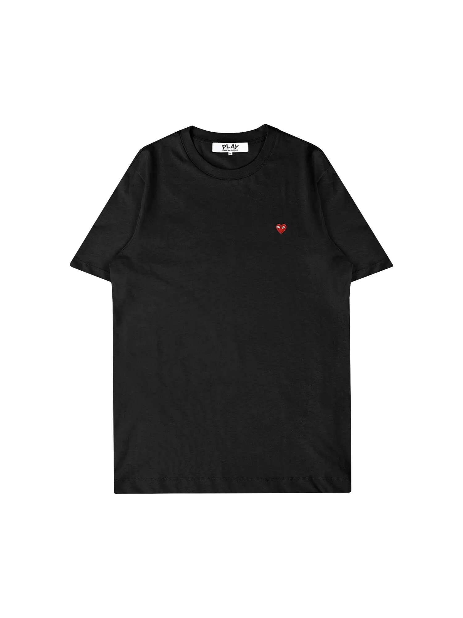 Футболка Comme des Garçons PLAY с маленьким сердечком — изображение 1 из 2, черный