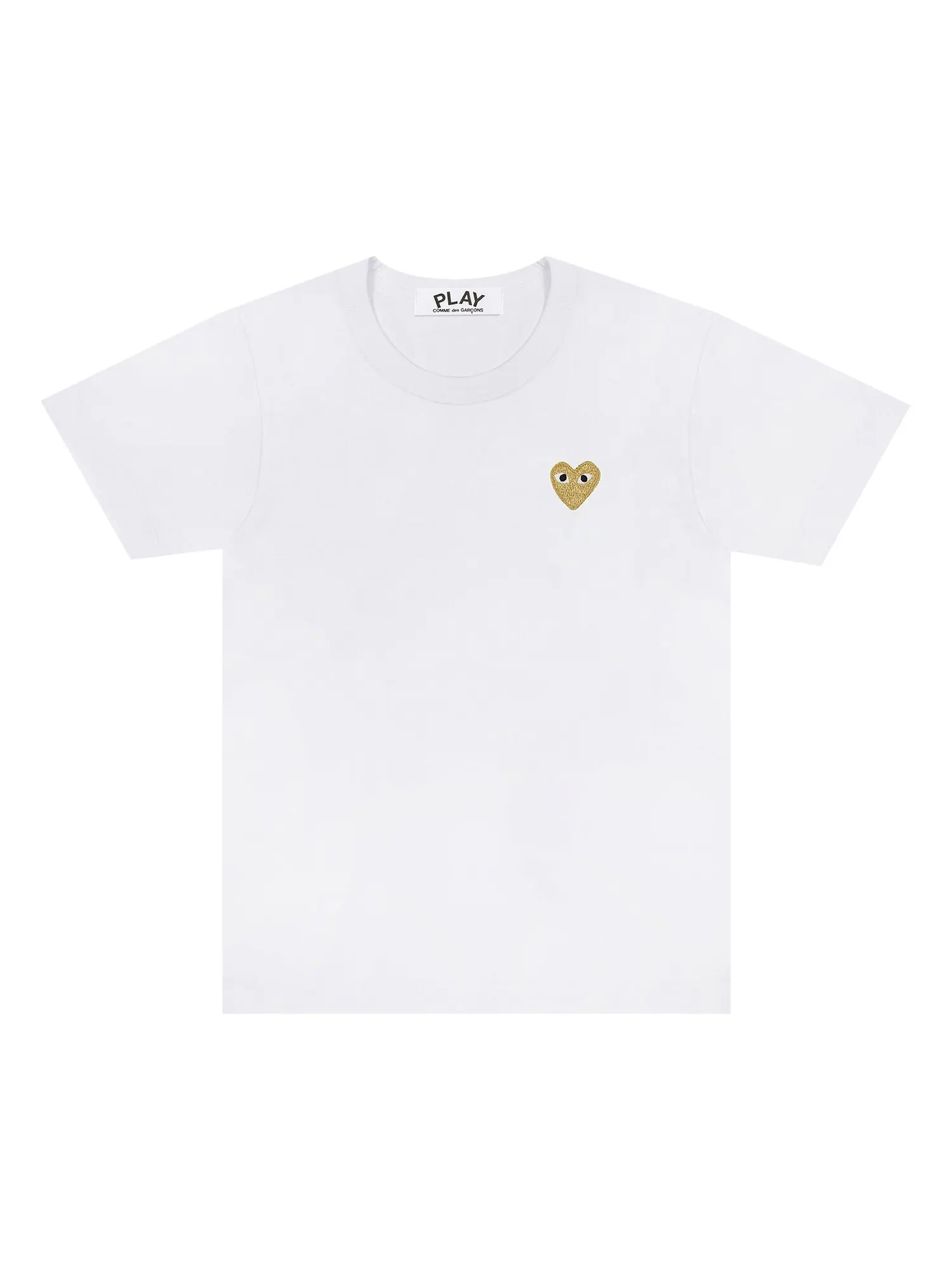 Футболка Comme des Garçons PLAY Heart — изображение 1 из 1, белый