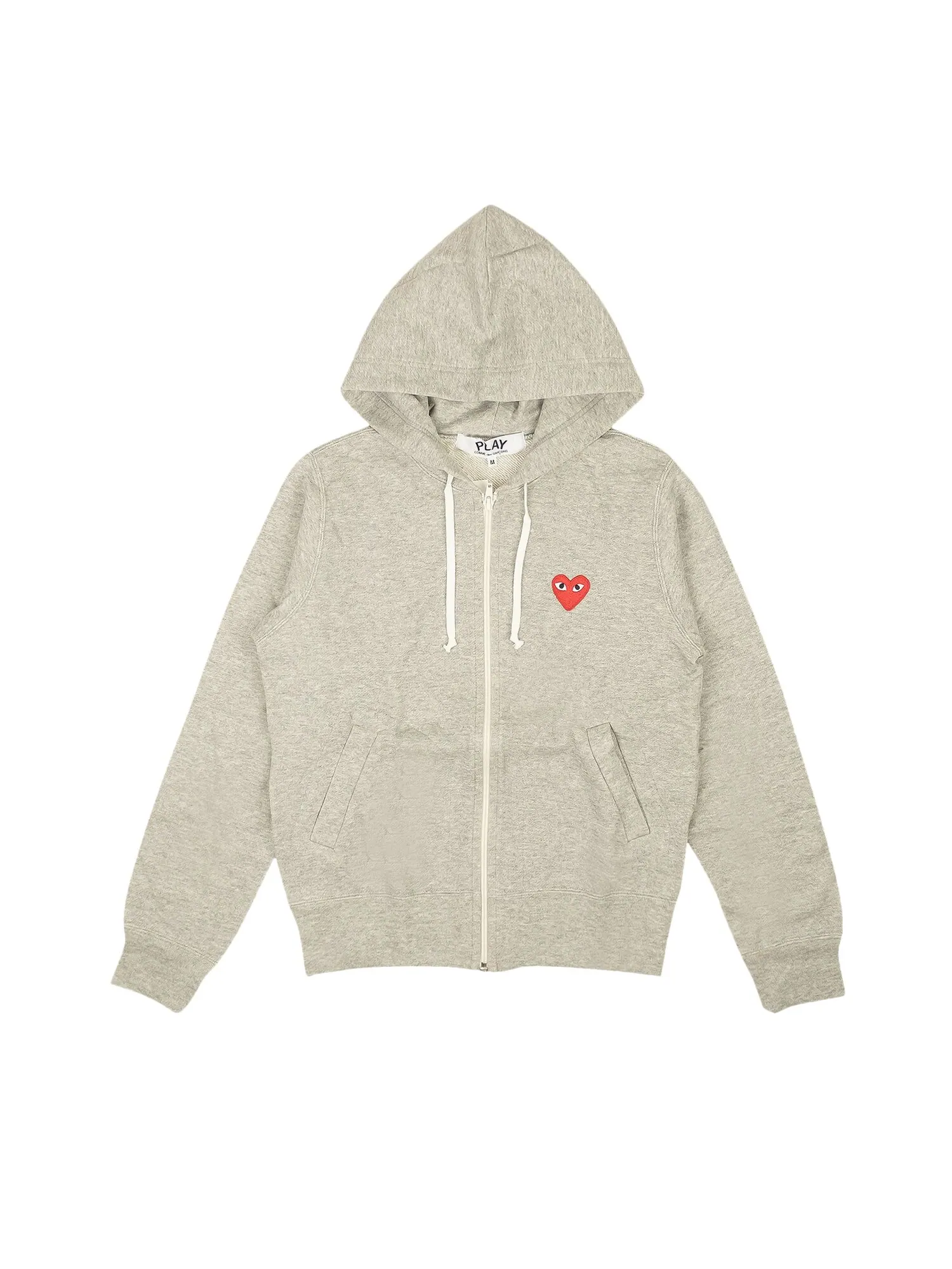 Толстовка Comme des Garçons PLAY Multi Heart — изображение 1 из 3, серый
