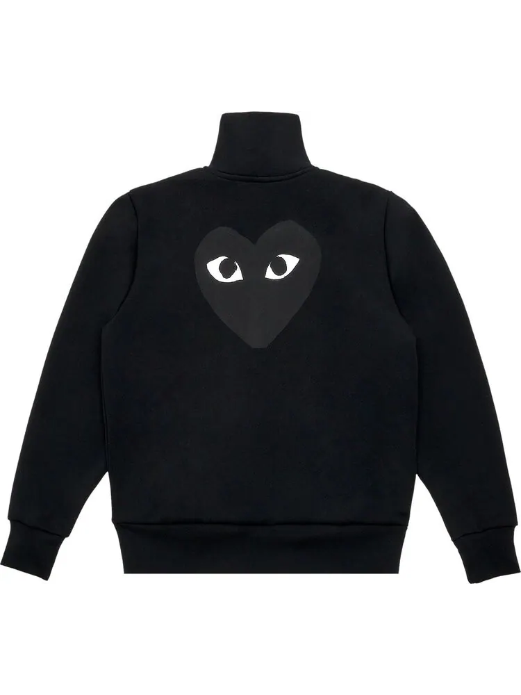 Толстовка Comme Des Garçons Play Sweatshirt Big Heart 'Black' — изображение 2 из 2, черный