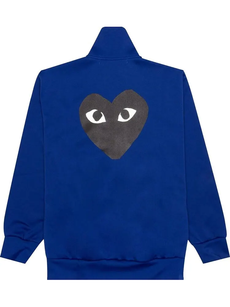 Толстовка Comme des Garçons PLAY Big Black Heart Sweatshirt 'Navy' — изображение 2 из 2, синий