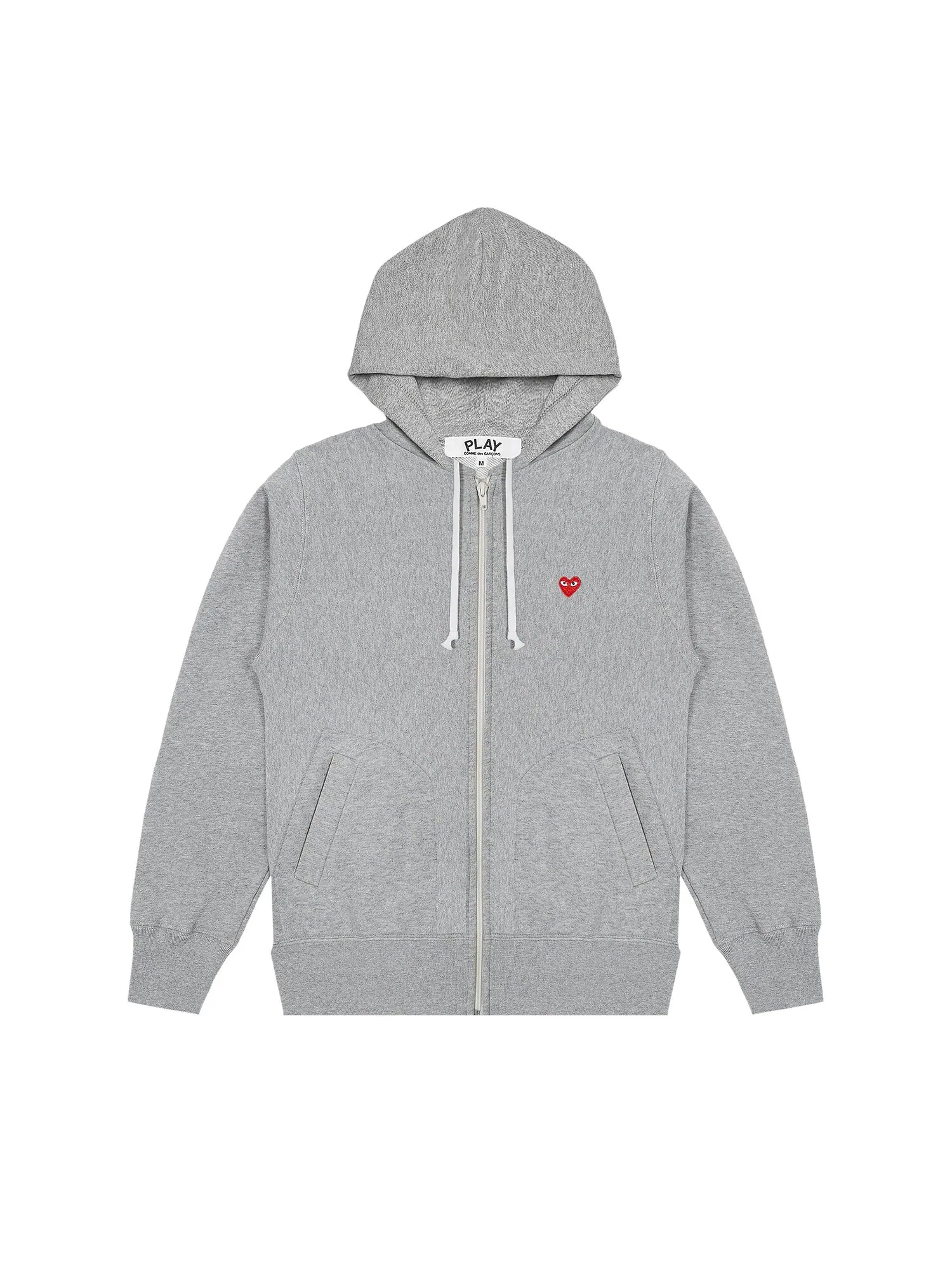 Толстовка Comme des Garçons PLAY Small Heart — изображение 1 из 1, серый