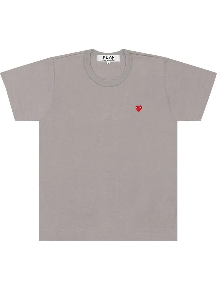 Футболка Comme des Garçons PLAY Small Heart T-Shirt 'Grey'