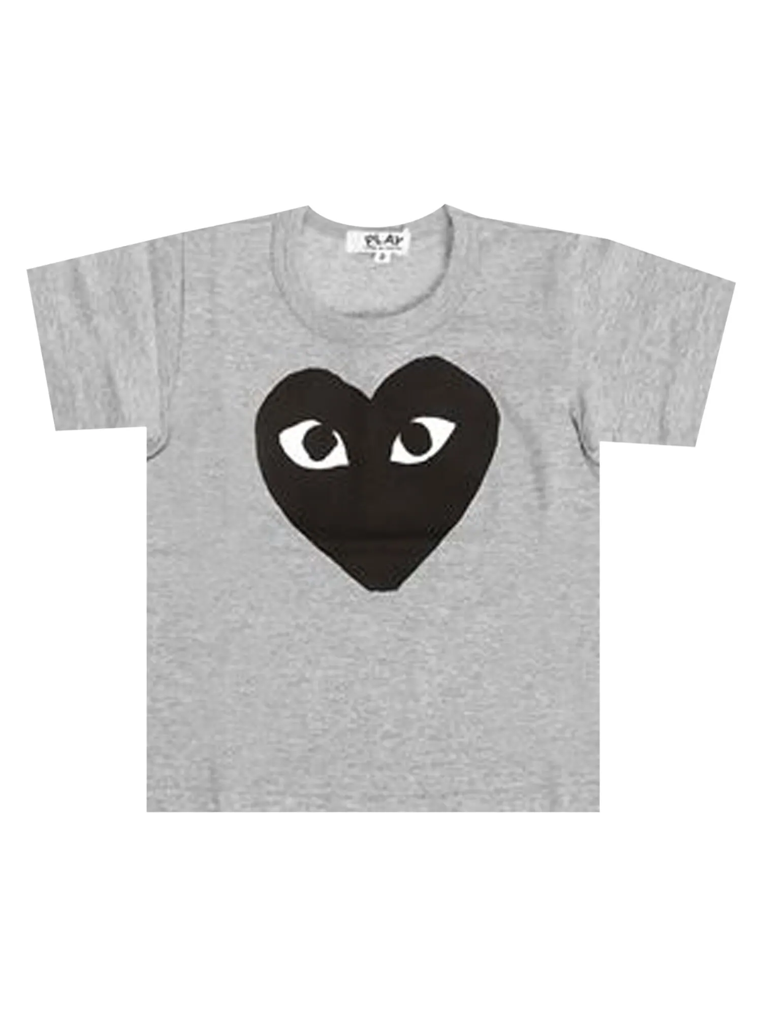 Детская футболка с логотипом Comme des Garçons PLAY — изображение 1 из 2, серый