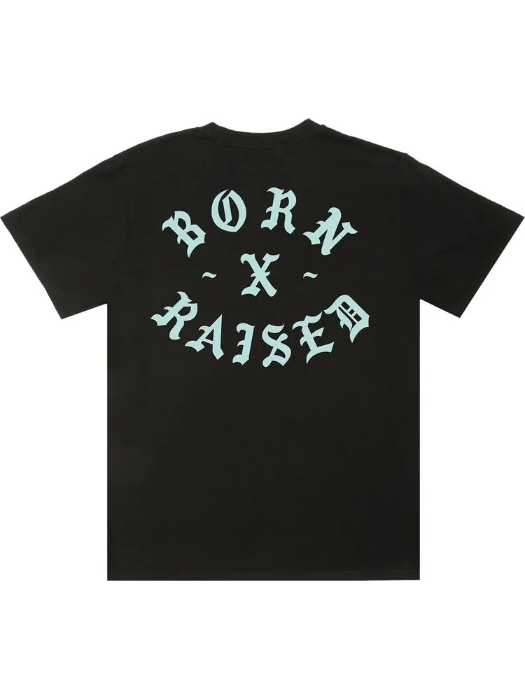 Футболка Born x Raised Rocker Tee 'Black' — изображение 2 из 2, черный