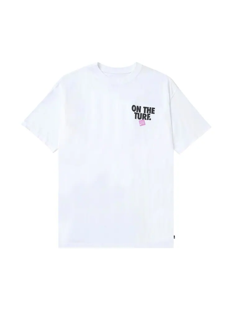 Футболка Nike SB x Born x Raised On The Turf 'White/3M' — изображение 1 из 2, белый