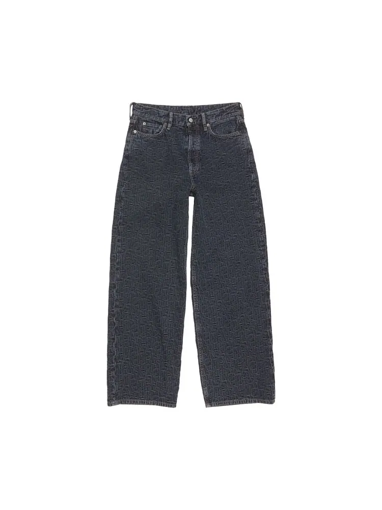 Джинсы Acne Studios 1981M Monogram Jeans 'Blue/Black'