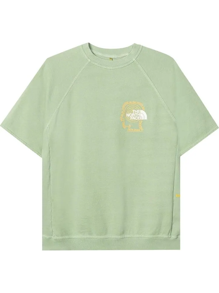 Свитер Brain Dead x The North Face Short-Sleeve Climber Crewneck Sweater 'Green'