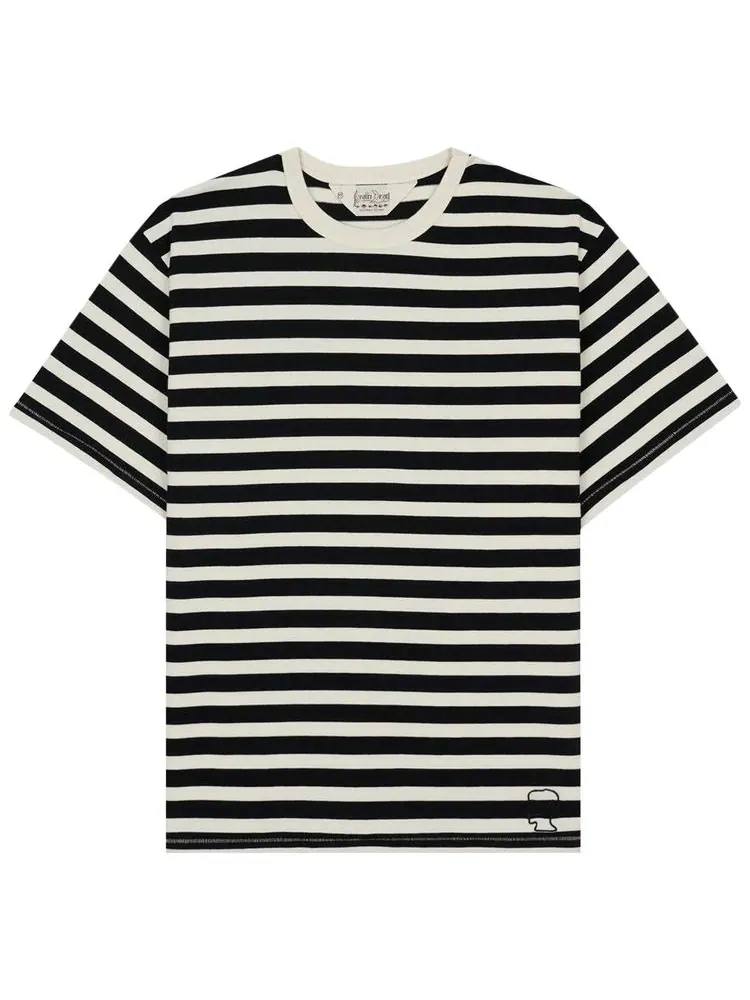 Футболка Brain Dead Heavyweight Stripe Tee — изображение 1 из 2, черный