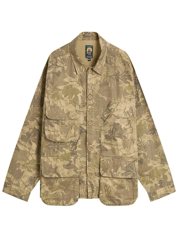 Куртка-рубашка Brain Dead Twill Military Shirt Jacket в камуфляжной расцветке