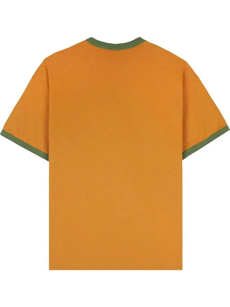 Футболка Brain Dead Flyers Ringer T-Shirt 'Light Brown' — изображение 2 из 2, коричневый