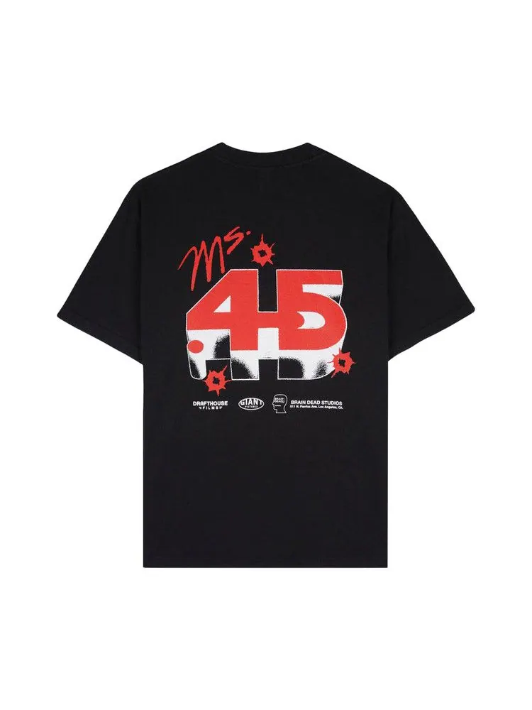 Футболка Brain Dead x Ms .45 T-Shirt — изображение 2 из 3, черный