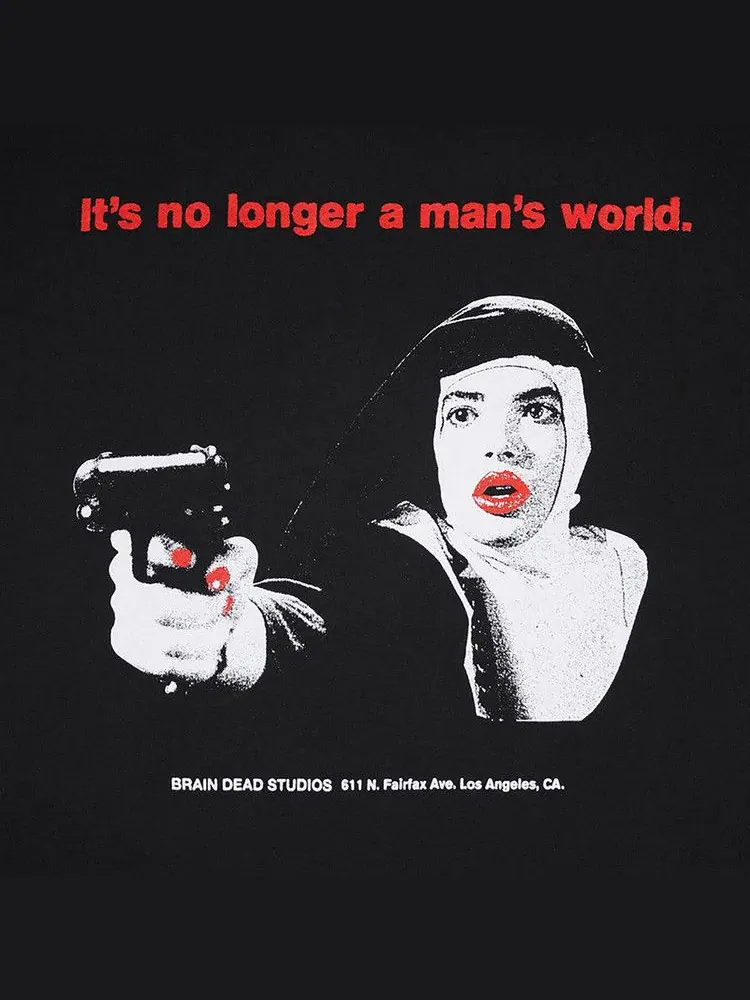 Футболка Brain Dead x Ms .45 T-Shirt — изображение 3 из 3, черный