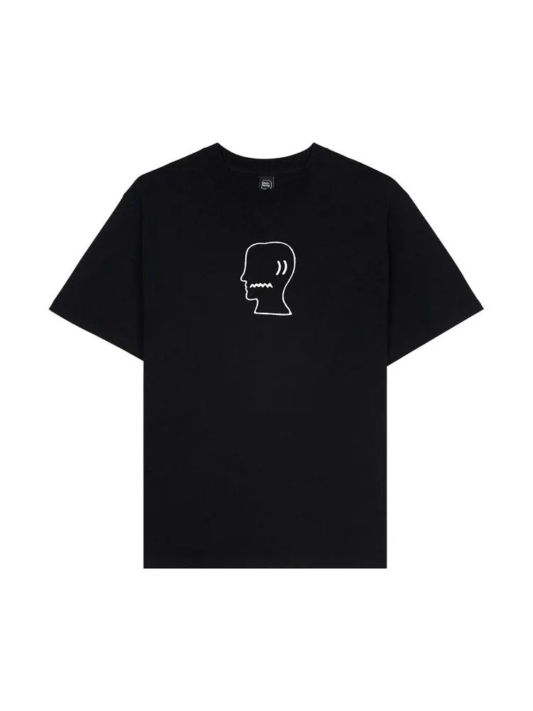 Футболка Brain Dead Logohead Tee — изображение 1 из 3, черный