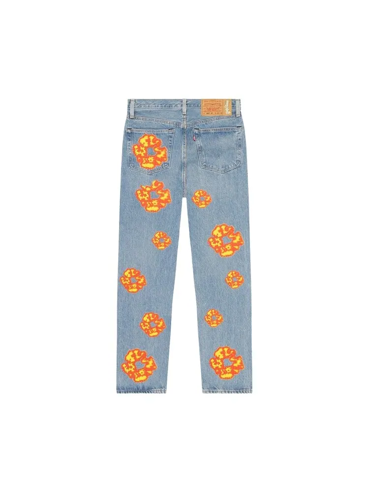 Джинсы Denim Tears x Offset Jean — изображение 2 из 2, синий