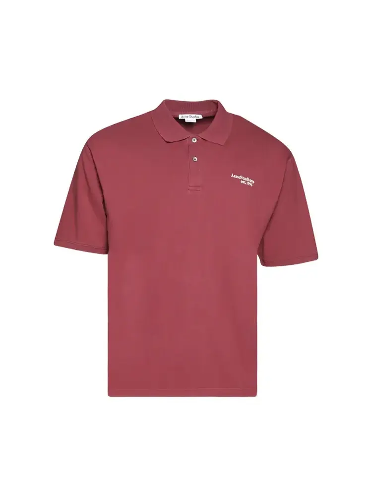 Поло Acne Studios 'Ace Maroon Red'