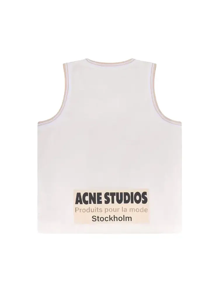 Футболка Acne Studios — изображение 2 из 2, белый