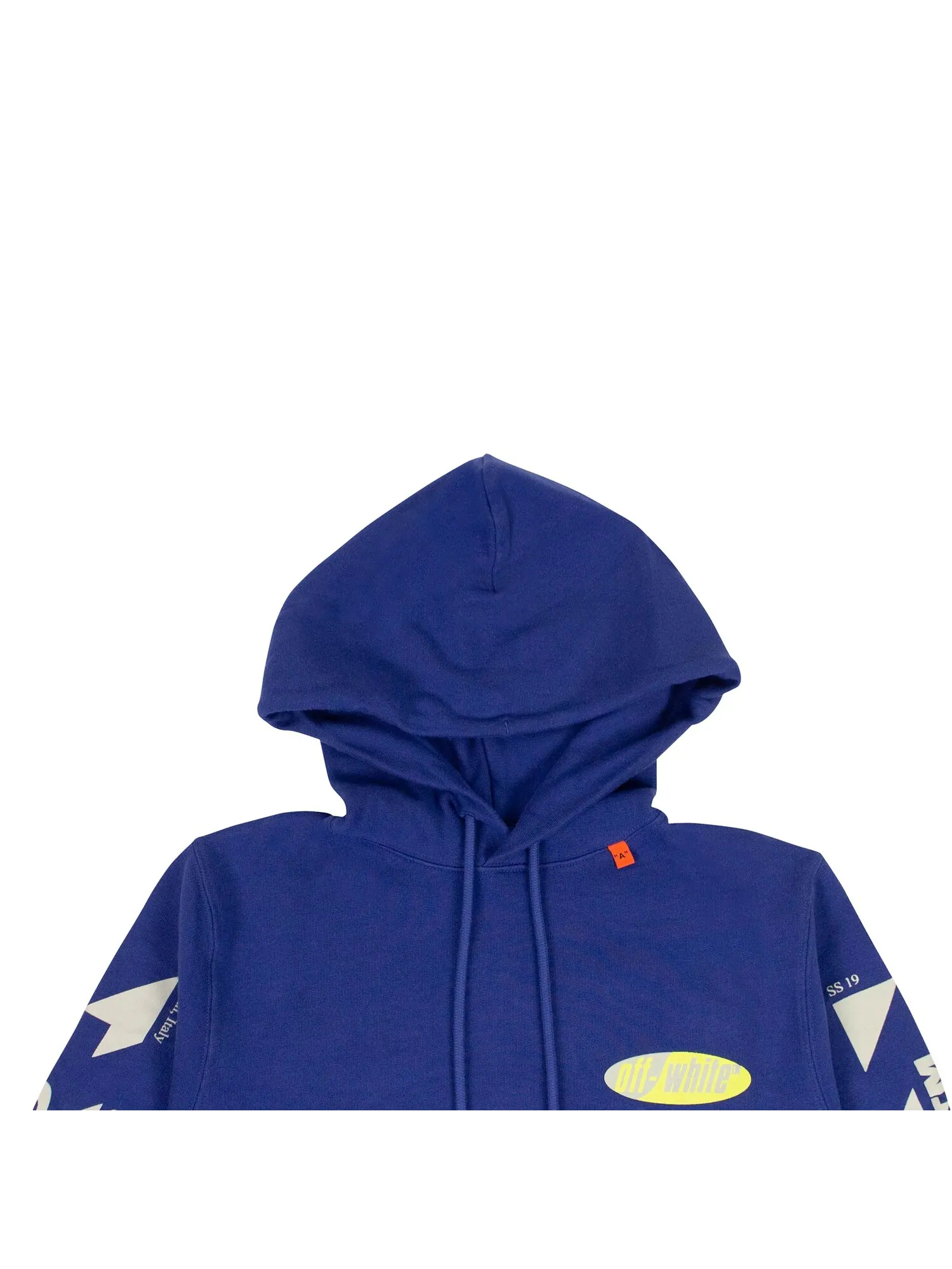 Худи Off-White Arrow Синий/Зеленый — изображение 3 из 3