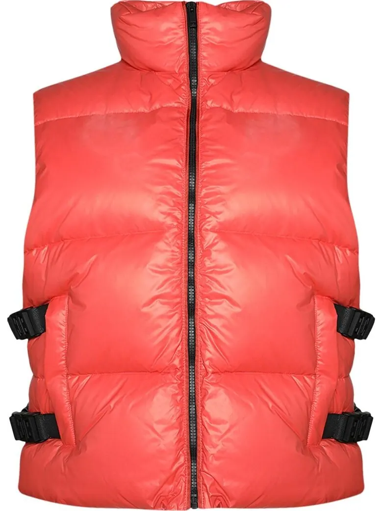 Куртка Givenchy Sleeveless Puffer With Buckles 'Orange'