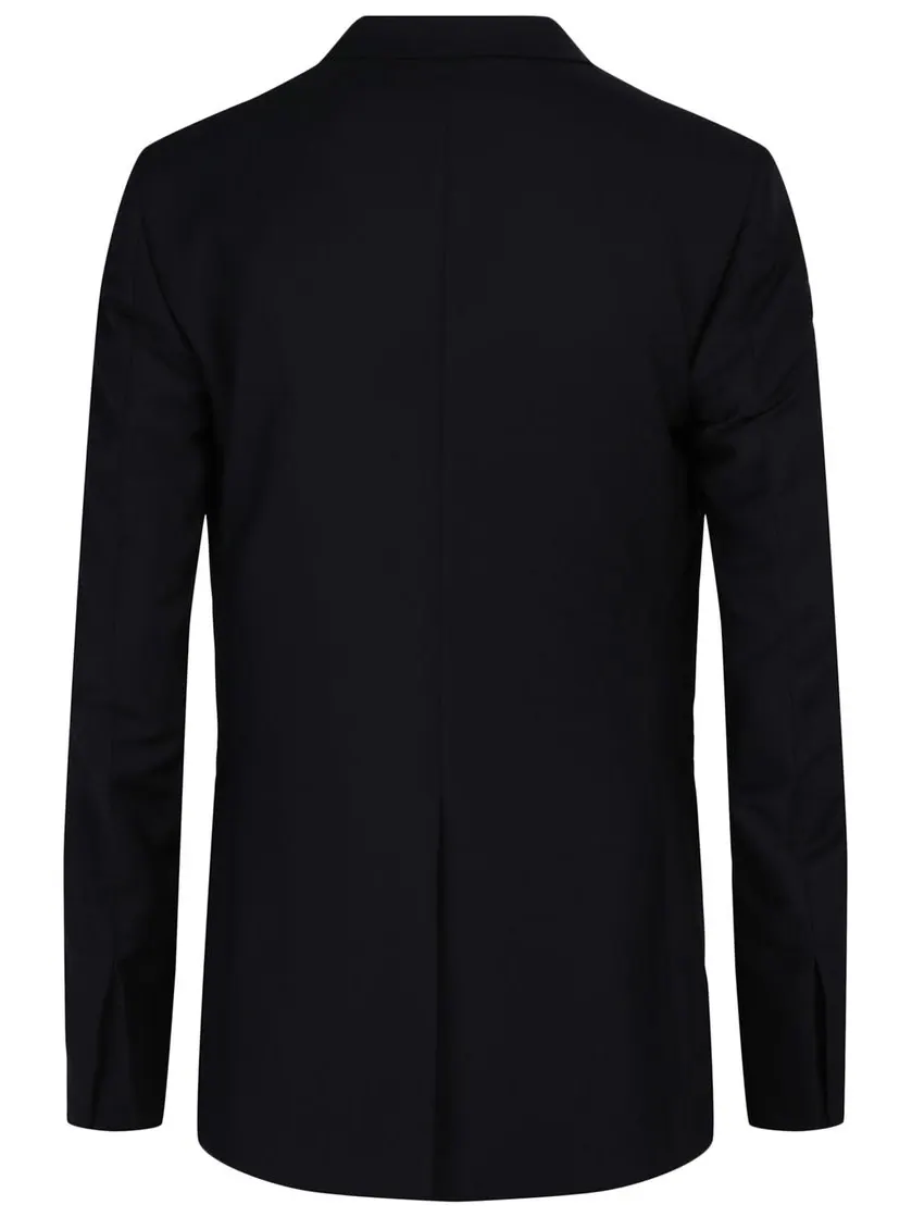 Однобортный приталенный блейзер Givenchy — изображение 2 из 2, синий