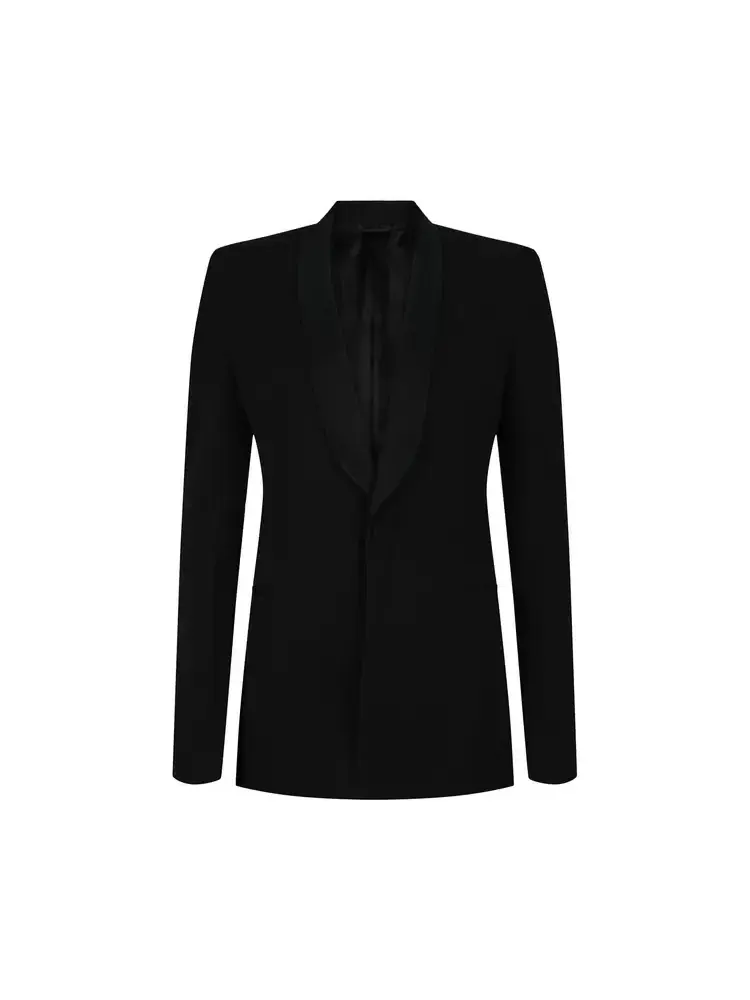 Блейзер Givenchy Extra Fitted Single-Button Blazer — изображение 1 из 1, черный
