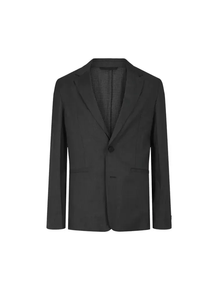 Однобортный блейзер Givenchy — изображение 1 из 2, серый