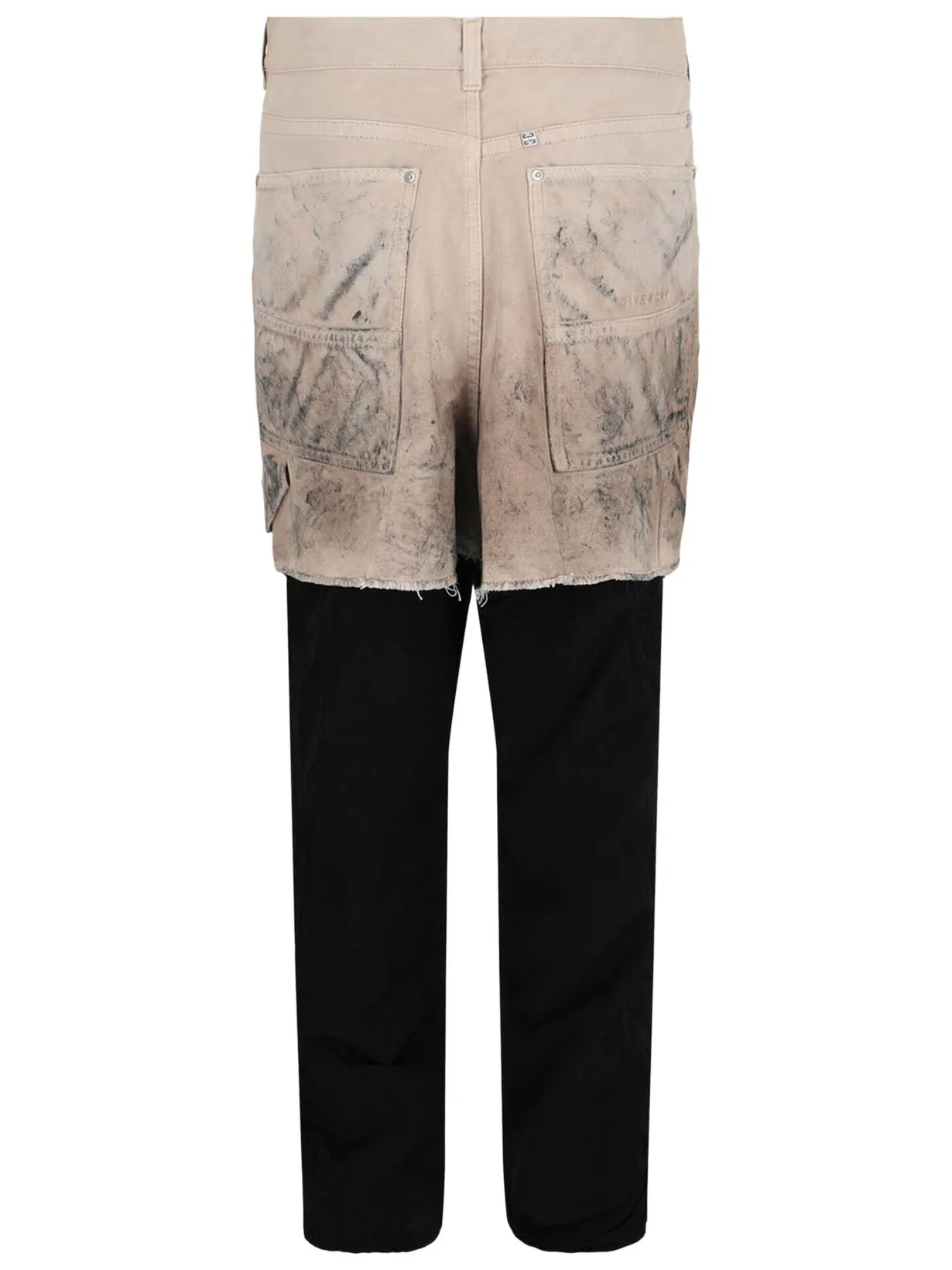 Джинсы Givenchy Destroyed Carpenter Jeans — изображение 2 из 2, черный