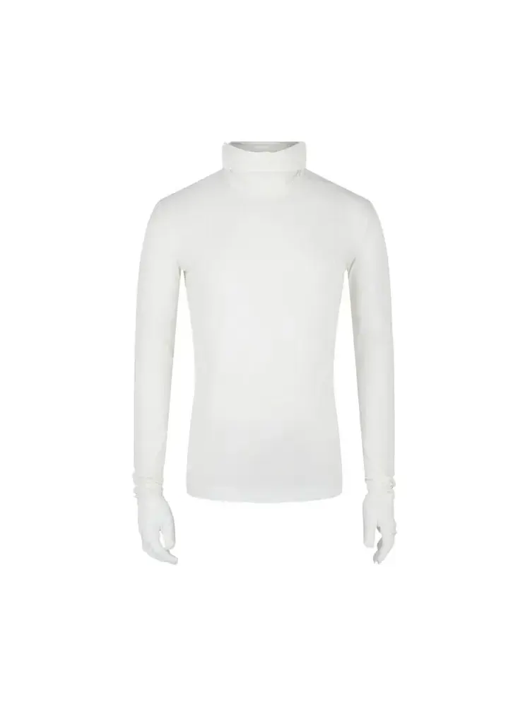 Водолазка с длинными рукавами и перчатки Givenchy