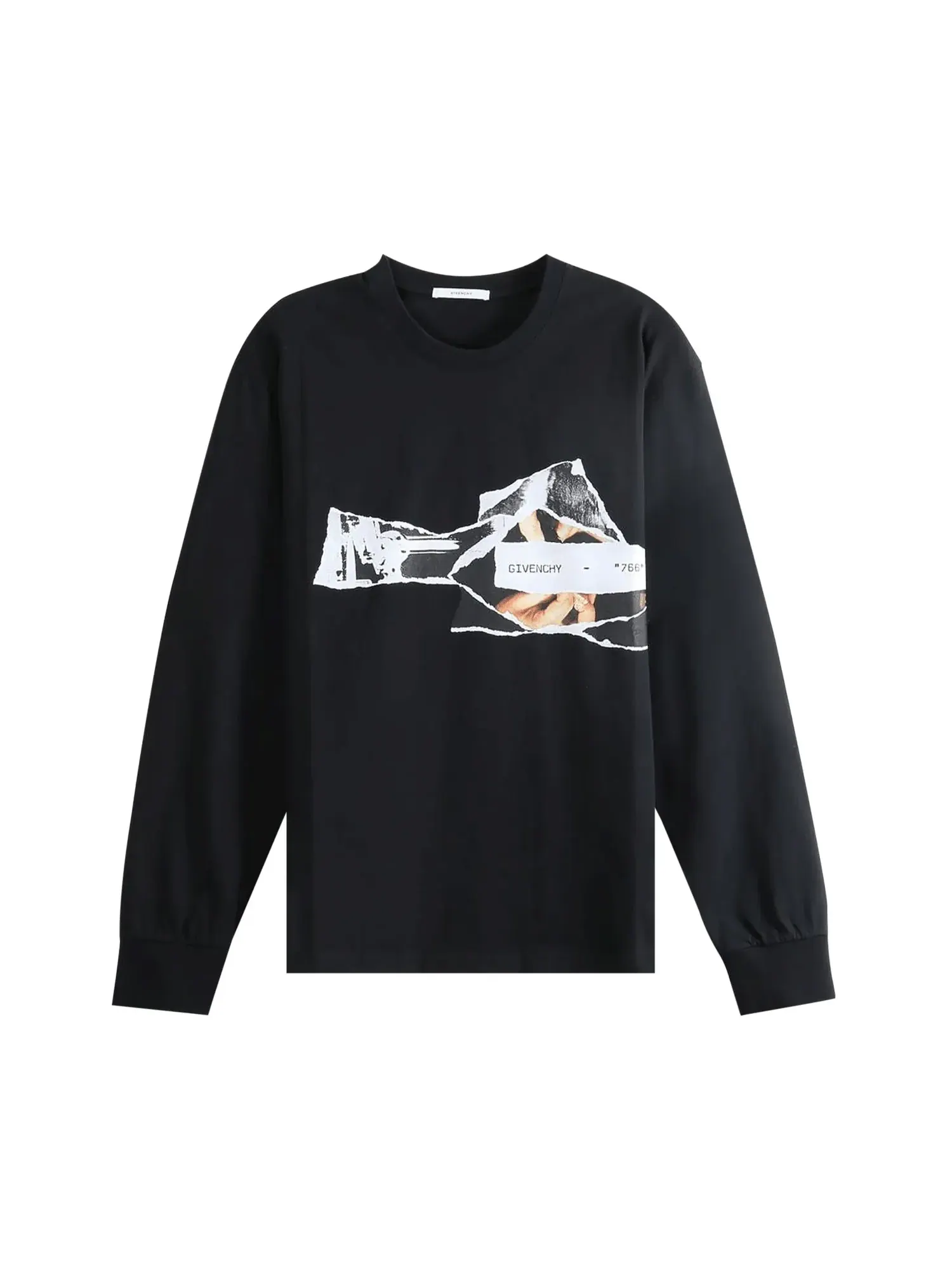 Футболка с длинными рукавами Givenchy Regular — изображение 1 из 1, черный