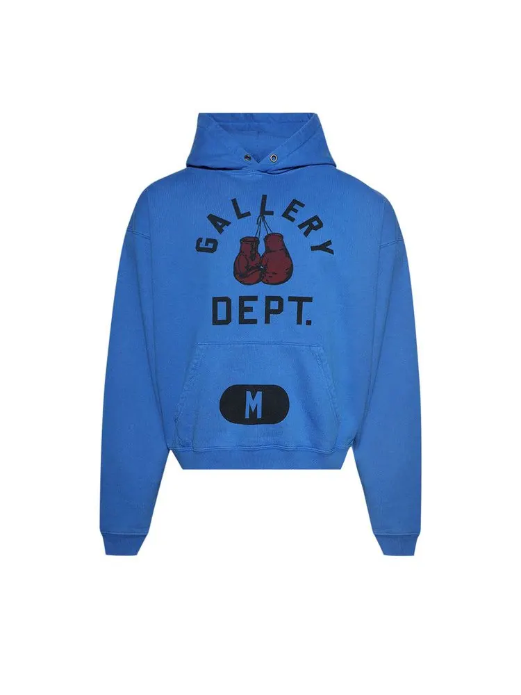 Худи Gallery Dept. Boxing Merch Hoodie — изображение 1 из 1, королевский