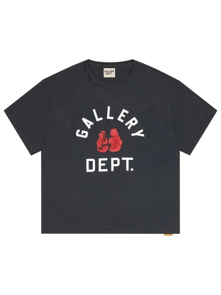 Футболка Gallery Dept. Boxing Merch Tee — изображение 1 из 1, винтажный черный