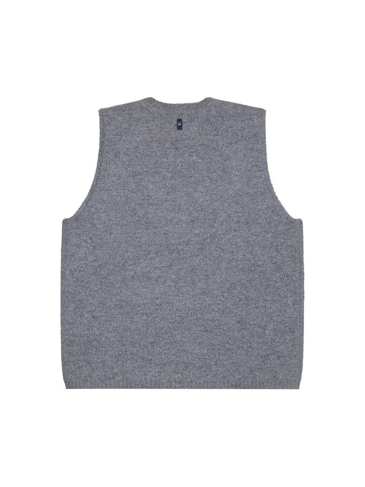 Свитер Ader Error Cable Knit Sleeveless Sweater 'Grey' — изображение 2 из 2, серый