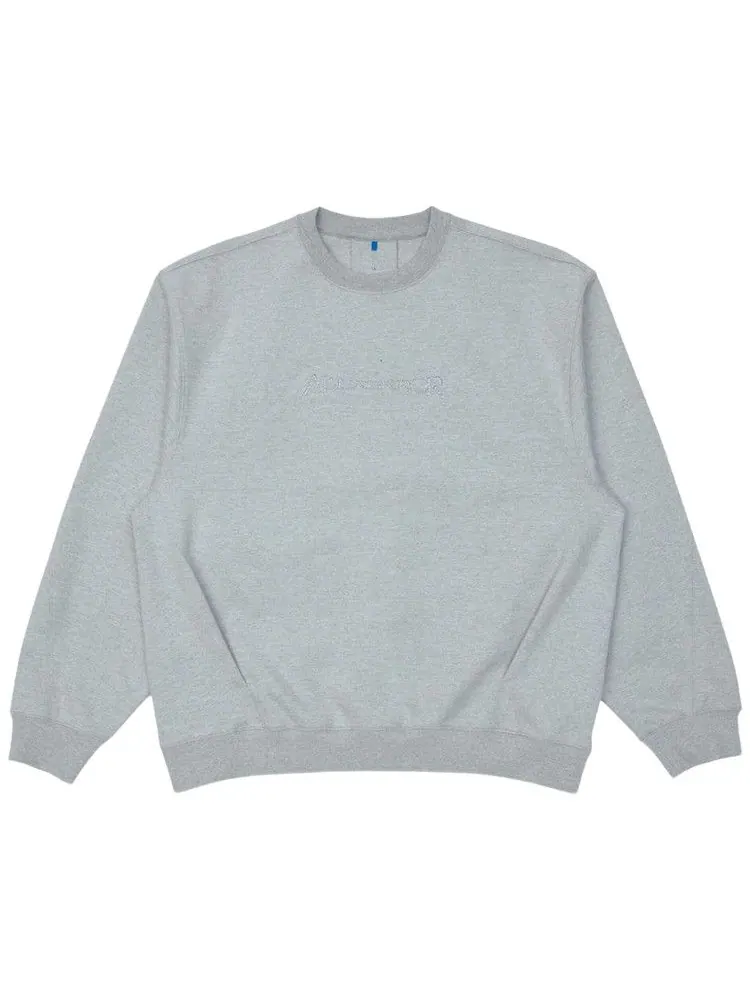 Толстовка Ader Error Pleated Detail Sweatshirt 'Grey' — серый