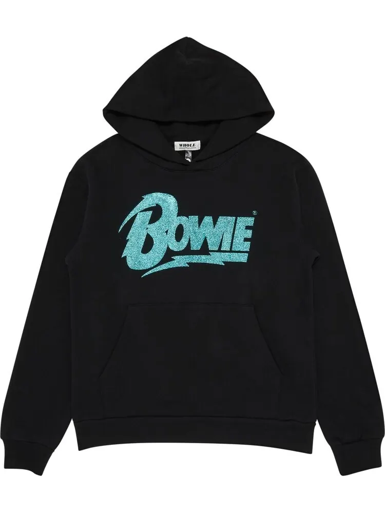 Толстовка GOAT Exclusive WHOLE Bowie Logo Hooded Sweatshirt In Black — изображение 1 из 3, черный