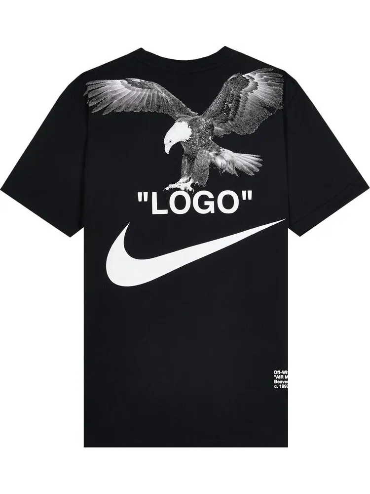 Футболка Off-White x Nike NRG A6 Tee 'Black' — изображение 2 из 2, черный