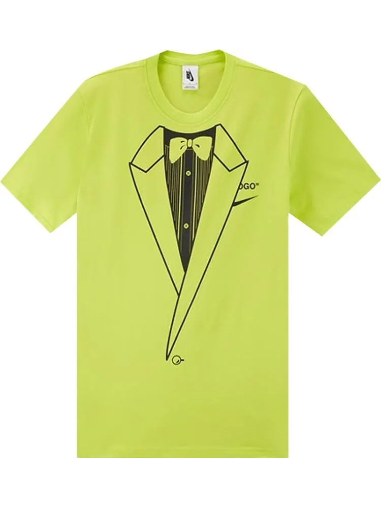 Футболка Nike x Off-White NRG A6 Tee 'Lime Green' — изображение 1 из 2, зеленый
