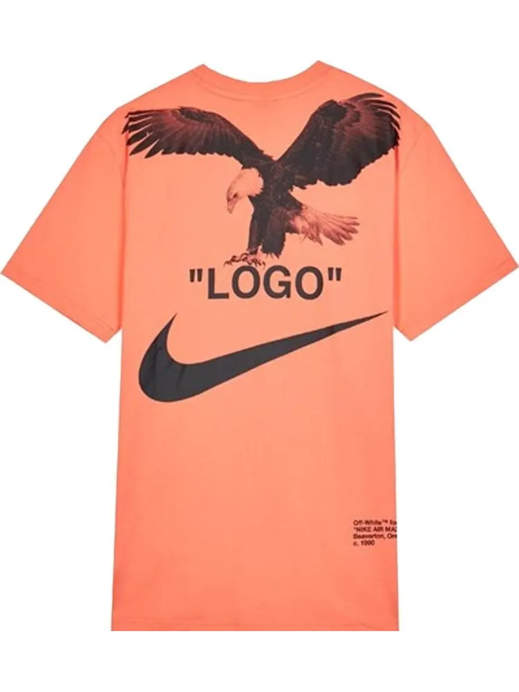 Футболка Nike x Off-White NRG A6 Tee 'Wild Mango' — изображение 2 из 2, оранжевый