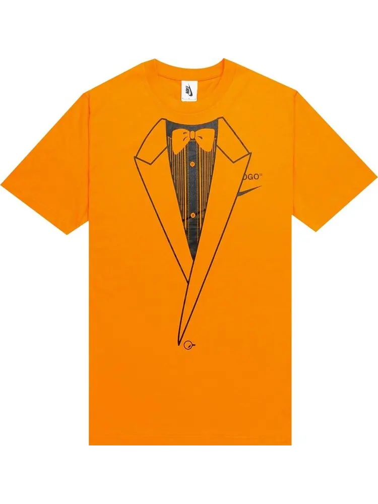 Футболка Nike x Off-White NRG A6 Tee 'Orange Peel' — изображение 1 из 2, оранжевый