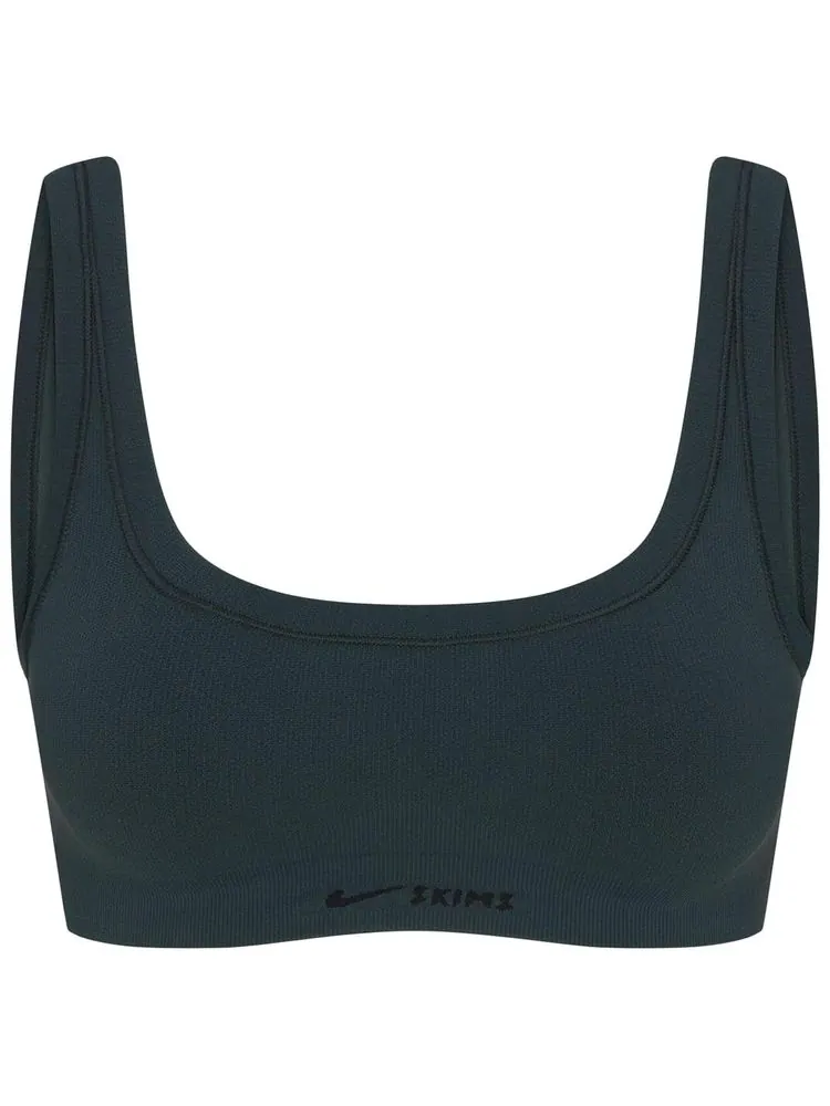 Бюстгальтер NikeSKIMS Vintage Seamless Scoop Bra — изображение 1 из 1, синий