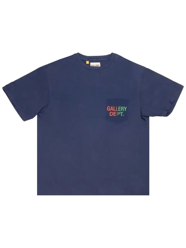 Gallery Dept. Футболка "Vintage Navy" из отдела галерей — изображение 1 из 2, синий