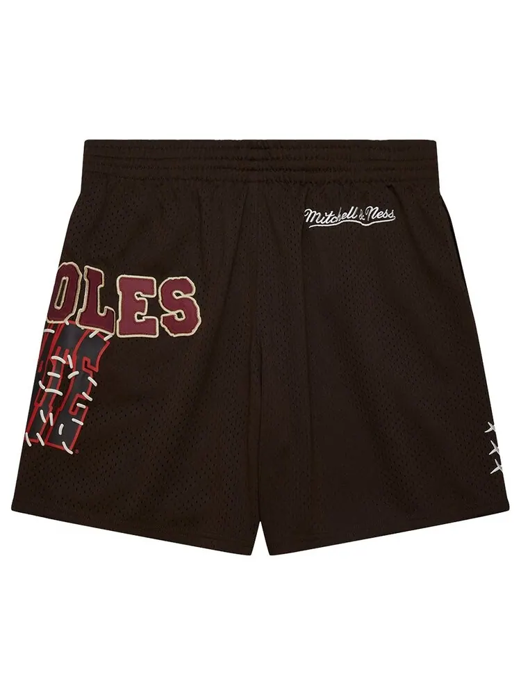 Шорты Cactus Jack By Travis Scott Cactus Jack by Travis Scott x Mitchell & Ness Florida State University Shorts, коричневый