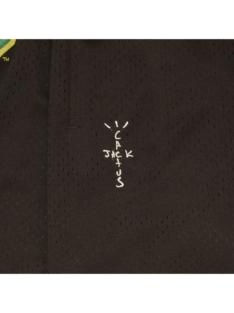 Шорты Cactus Jack By Travis Scott Cactus Jack by Travis Scott x Mitchell & Ness University Of Oregon Shorts, коричневый