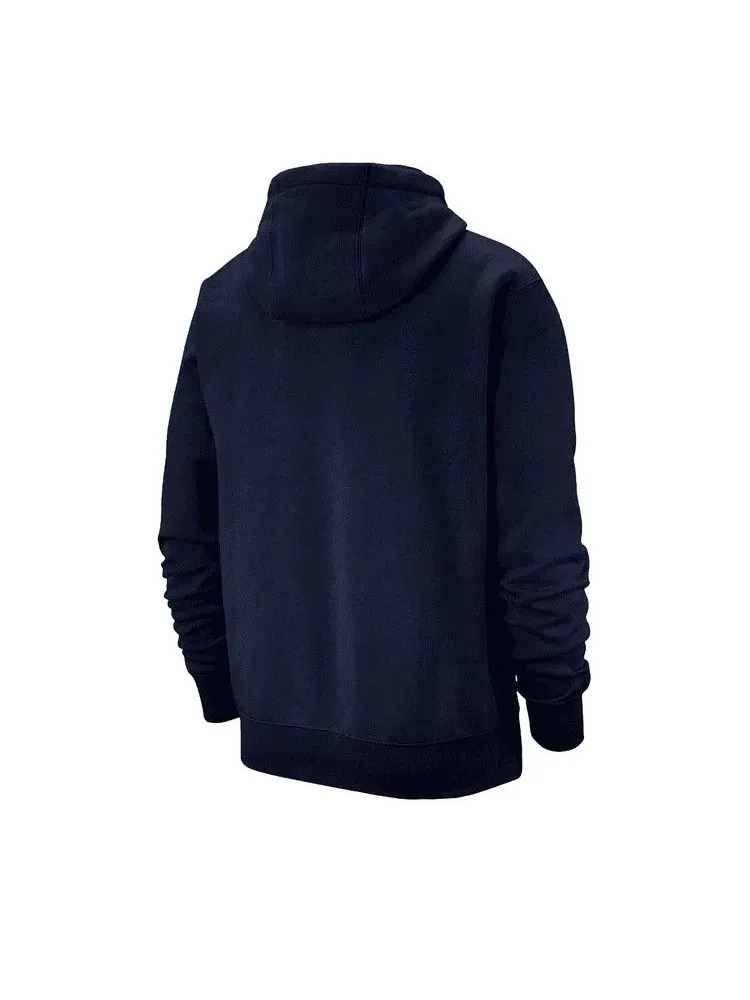 Худи Nike Sportswear Club Fleece Pullover Hoodie — изображение 2 из 2, темно-синий/белый