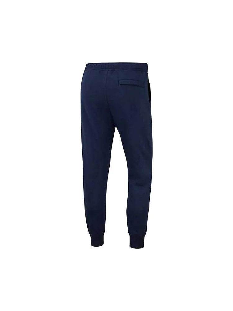 Джоггеры Nike Sportswear Club Fleece Joggers — изображение 2 из 2, темно-синий/белый