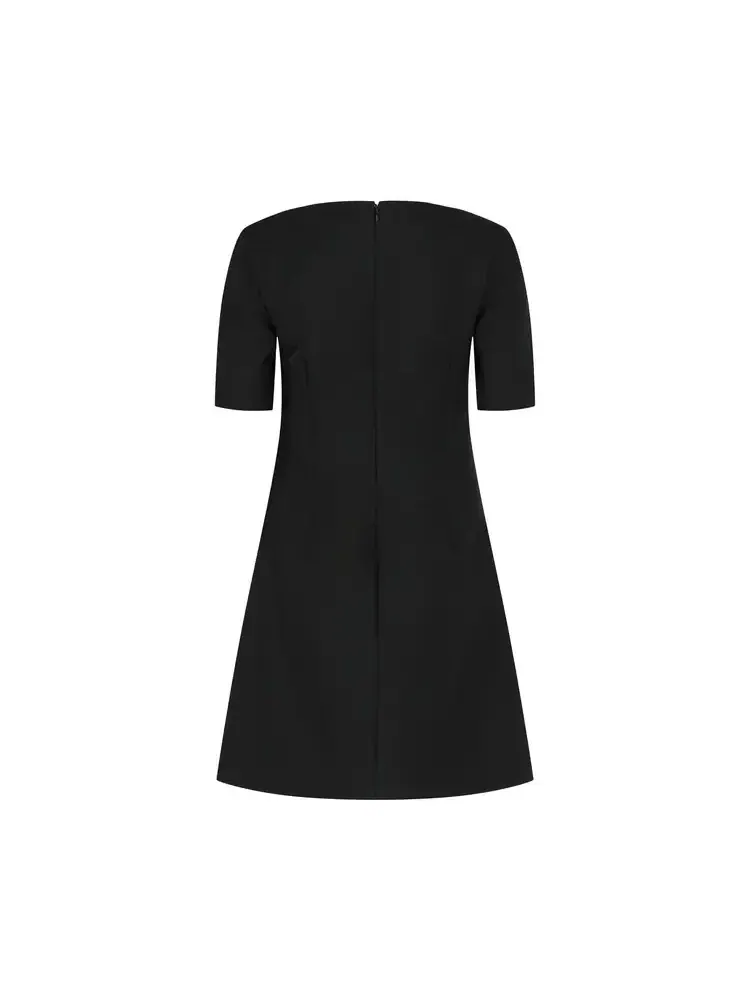 Мини-платье с коротким рукавом Givenchy — изображение 2 из 2, черный
