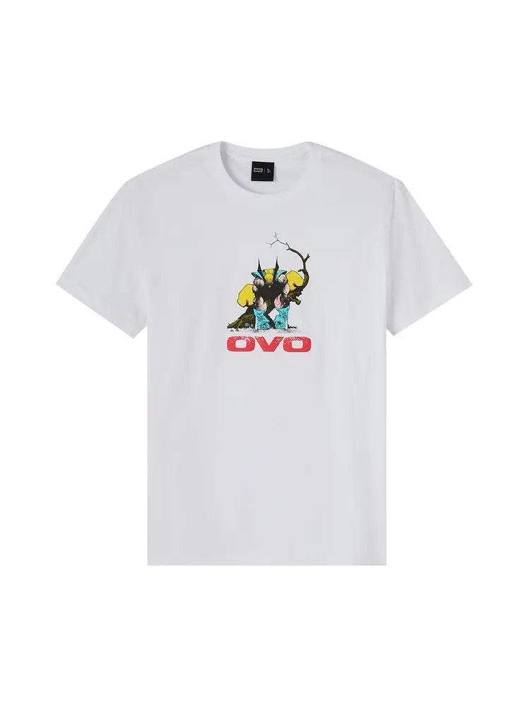 Футболка OVO x Marvel Wolverine — изображение 1 из 1, белый
