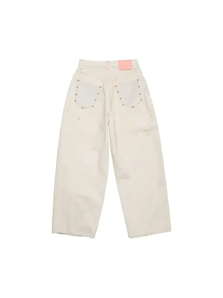 Джинсы Acne Studios Wide Leg Pocket Denim Jeans — изображение 2 из 2, белый