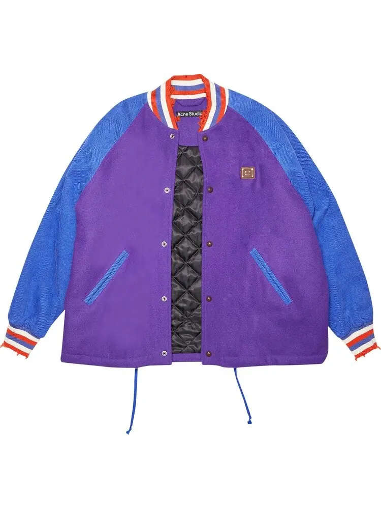 Куртка Acne Studios Bomber Jacket 'Purple/Sapphire Blue' — изображение 1 из 1, фиолетовый