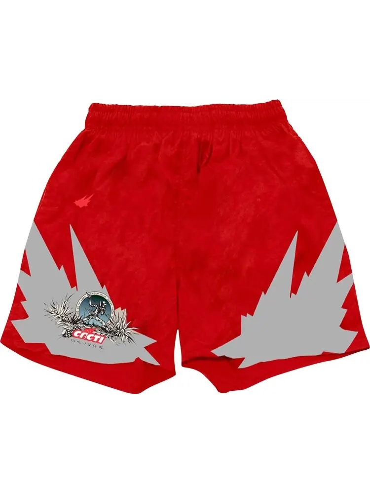 Шорты Cactus Jack by Travis Scott Heritage 3M Soccer Short 'Red' — изображение 1 из 2, красный